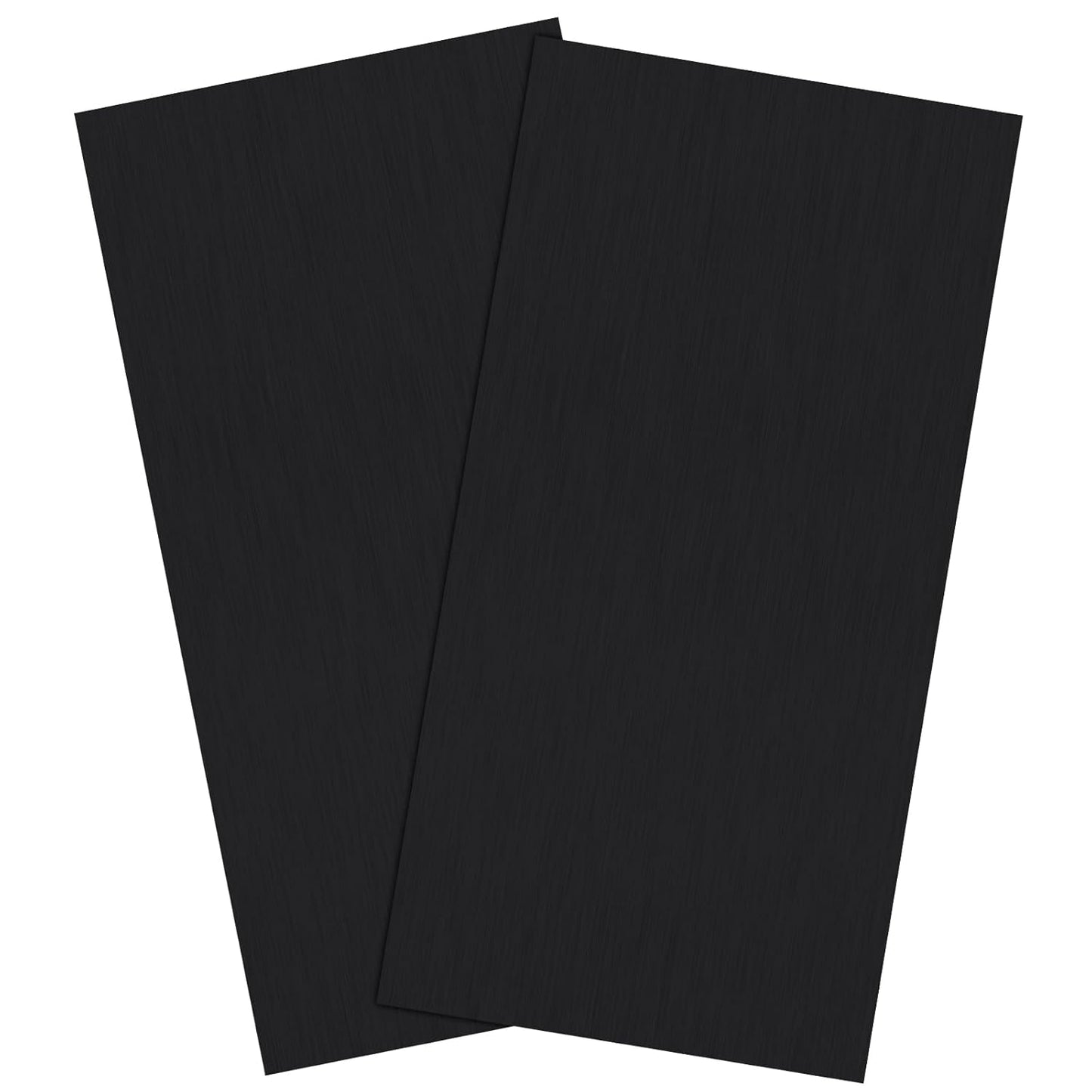 2Pack Anodized Aluminum Sheet 6 x 12 x 1/16(0.06") Inch Black Anodized Aluminum Metal Plates Engraving Blanks for Laser Engraving, DIY, 1.5MM Thin Decorative Aluminum Metal Sheets for Crafting