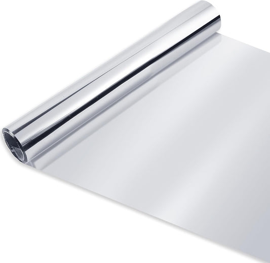 Highly Reflective Mylar Film Roll 4FT x 120FT, 2 Mil Silver,for Outdoor Indoor Grow,Room Decoration,Scene Arrangement, Art Photography