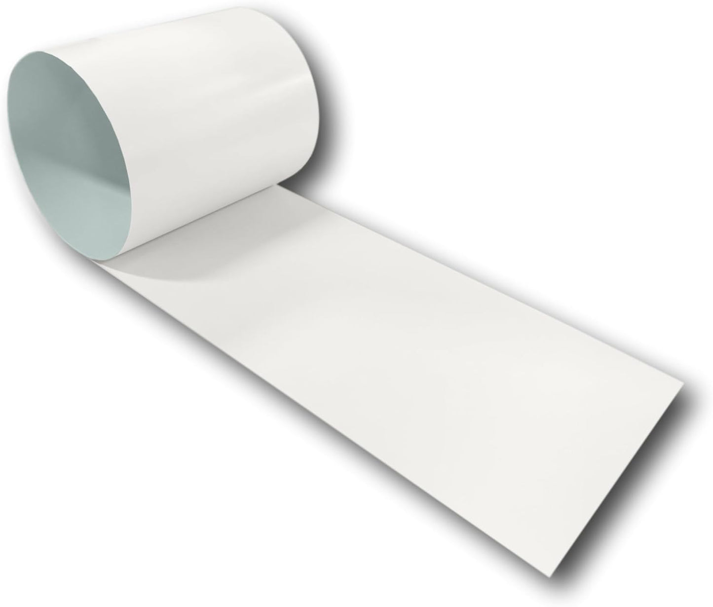 Eagle 1: 24 Gauge KYNAR 500 Sheet Metal Flashing Rolls-10 FT Long-Heavy Duty Pre-Finished Rolls-Commercial Grade-Roofing Flashing, Fascia Cover, Coping Cap-Multiple Sizes (36" x 10 FT, Bone White)