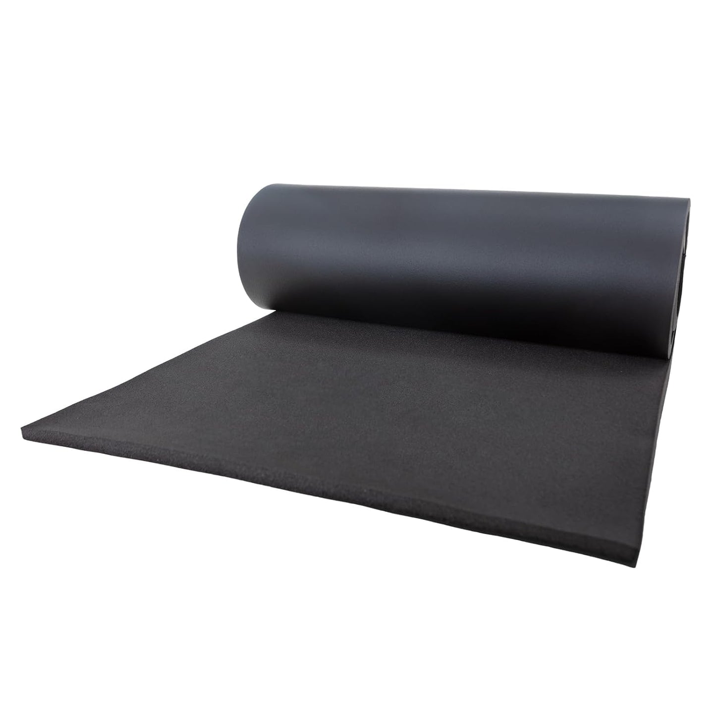 Neoprene Foam Rubber Sheet 1/2" x 17" x 60", Non-Adhesive Foam Rubber Padding Roll for DIY Projects, Gaskets, Foam Padding Applications