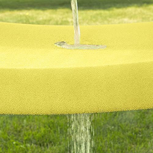 FoamRush 1" x 24" x 24" Water-Resistant Dry Fast Outdoor Upholstery Foam Sheet for Outdoor & Marine Furniture (Chair Cushion Foam for Patio Furniture, Boat Seat Cushion Replacement)