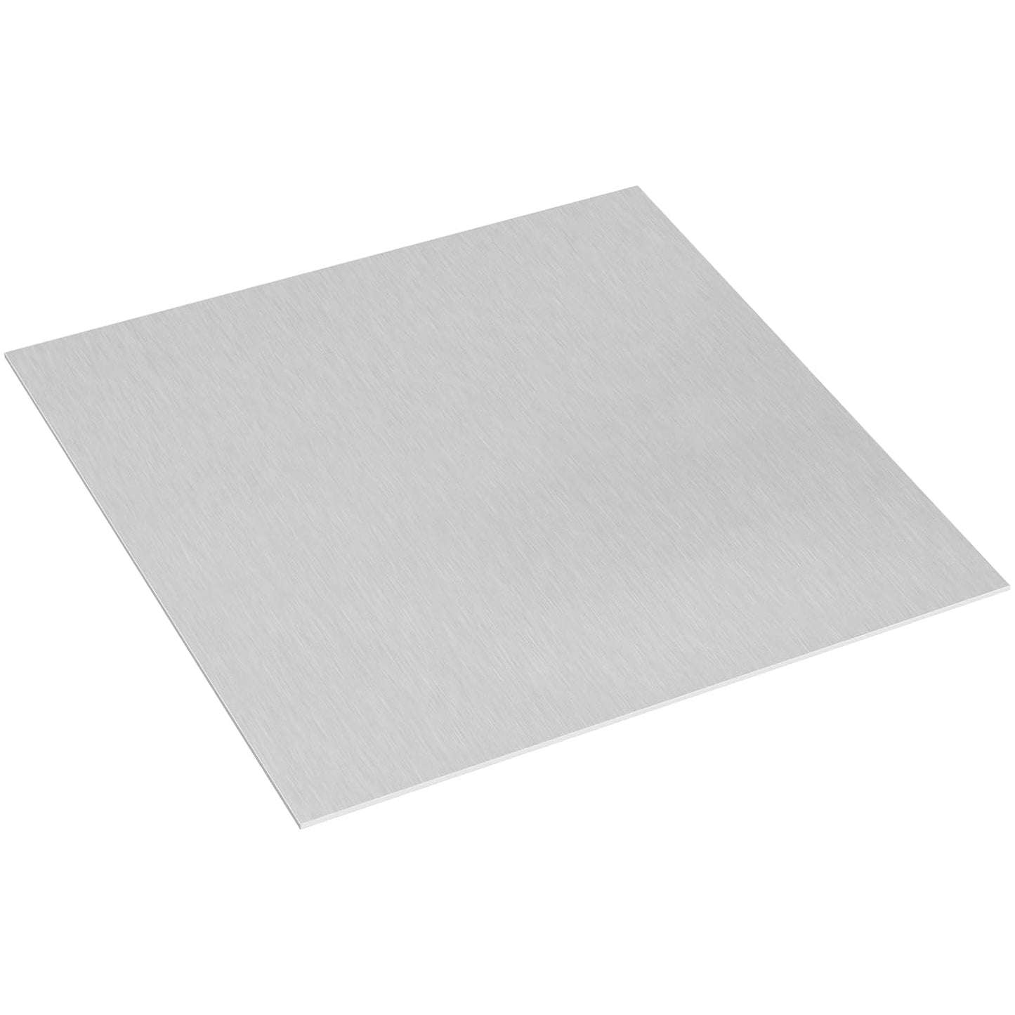 6061 T651 Aluminum Sheet Metal 18 x 18 x 1/8 (0.125”) Inch Flat Plain Aluminum Plate Covered with Protective Film, Heat Treatable Rectangle 3MM Aluminum Metal Plate for Crafting, Industrial
