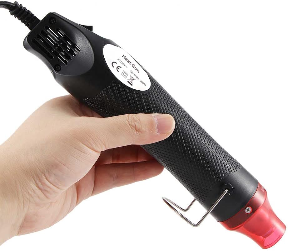 Sumi Living Mini Heat Gun, Electric Phone Repair Heat Tool Compact Hot Air Gun for DIY Embossing Shrink Wrap Drying Paint 110V