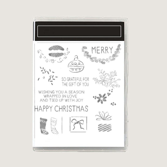 2025-2026 Stamps and Dies for Card Making, Stamps and Dies Set 2025 for Christmas and Halloween, Die Cut DIY Various Festivals Album Scrapbooking Birthdays Greeting Card (M4304)