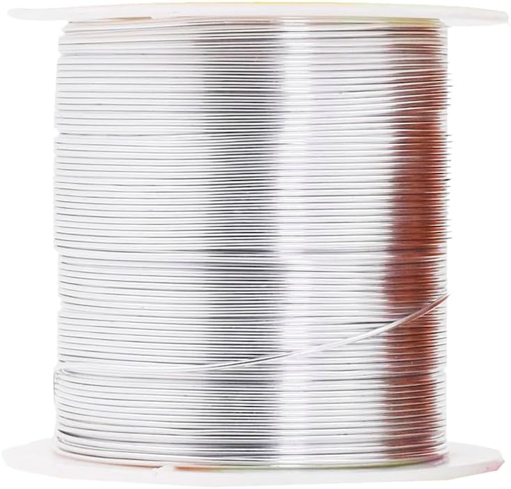 Mandala Crafts 20 Gauge Anodized Aluminum Craft Wire for Jewelry Making - 400 FT Colored Flexible Neutral Combo Wire - Bendable for Bonsai Armature Crafting Sculpting