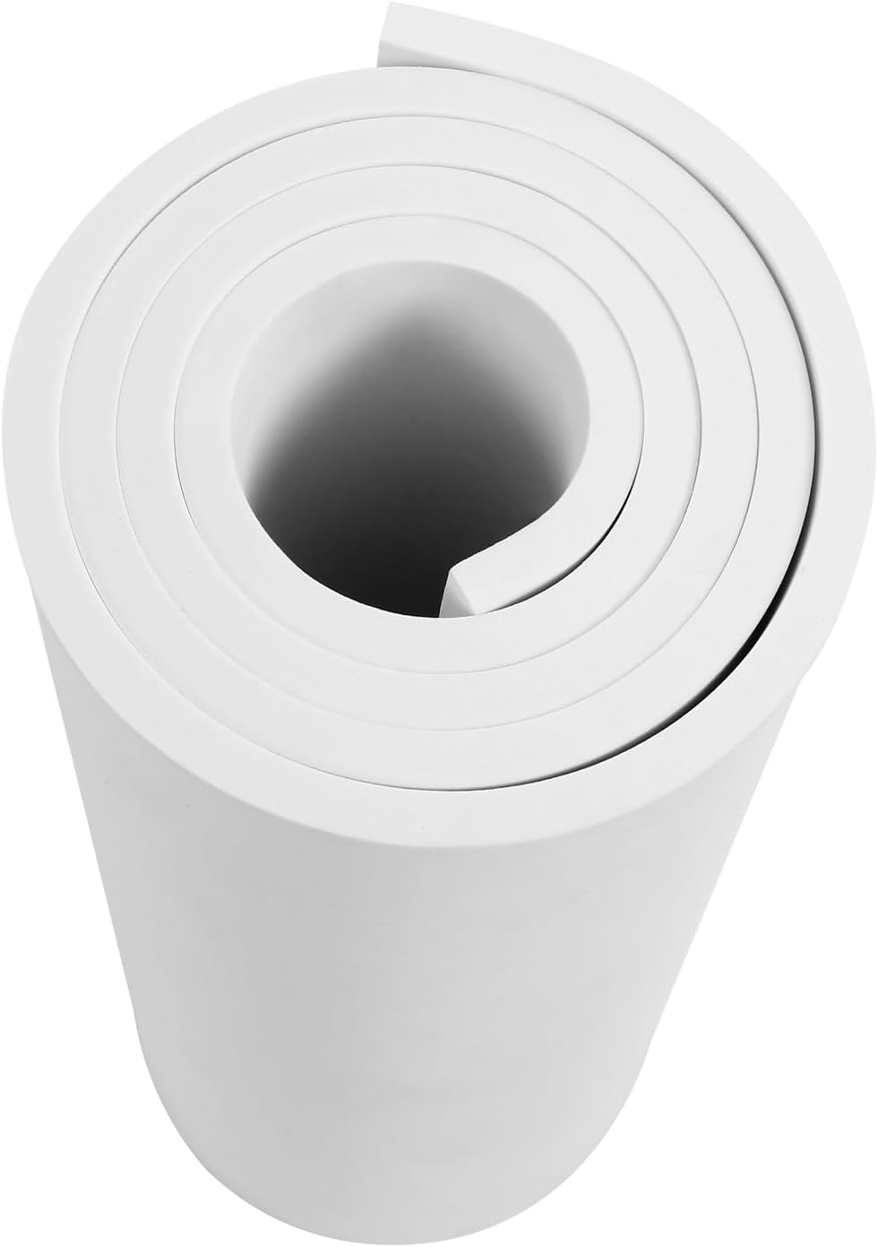 AMZQNART EVA Foam 10mm, Cosplay Foam Roll 16 x 59in (6.5sqft) White, Suitable for Large Foam Cosplay Modeling, DIY Projects, Crafts, Ultra High Density 90 kg/m3.