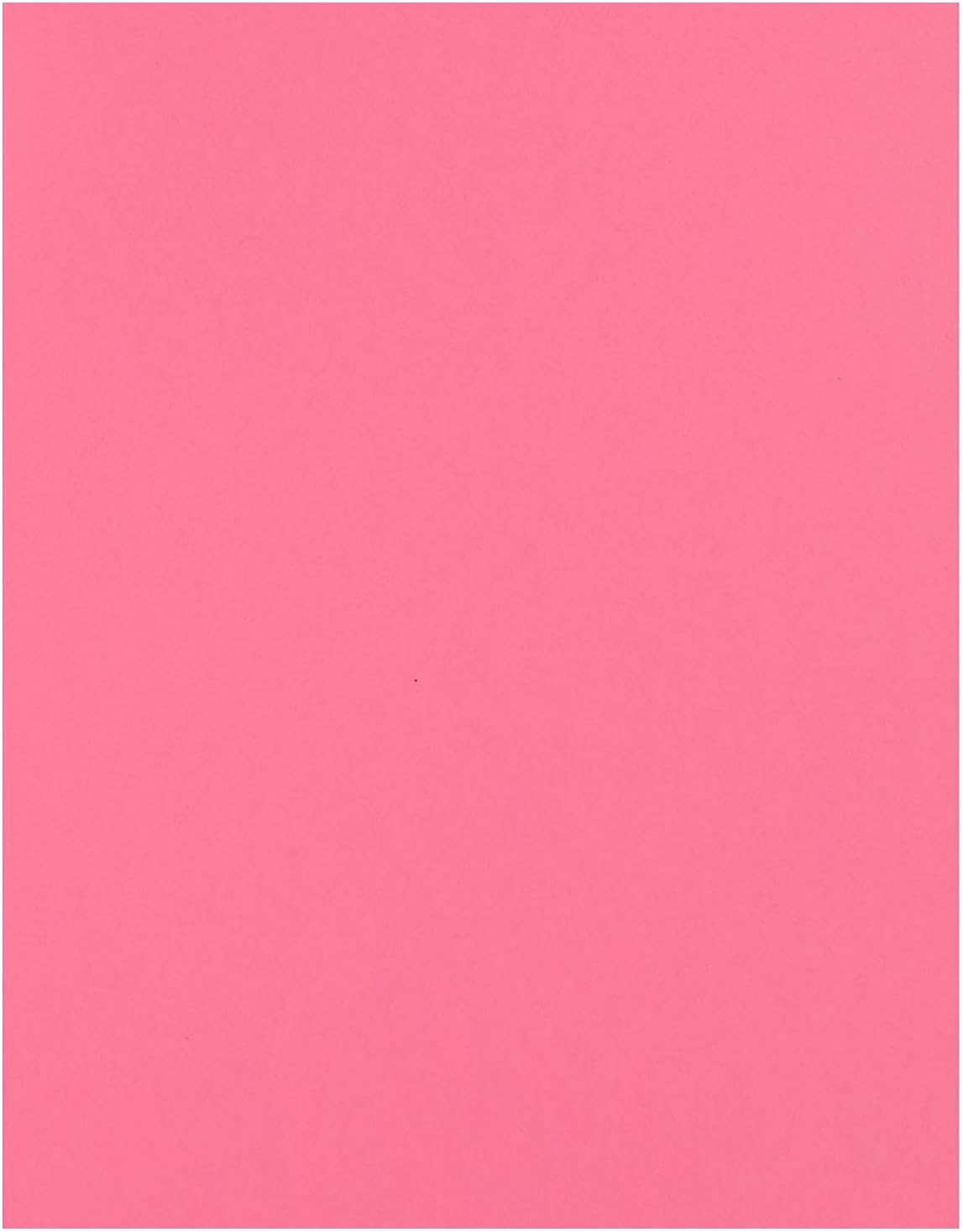 PA Paper Accents Stash Builder Cardstock 8.5" x 11" Hot Rose, 65lb Colored cardstock Paper for Card Making, Scrapbooking, Printing, Quilling and Crafts, 25 Piece Pack