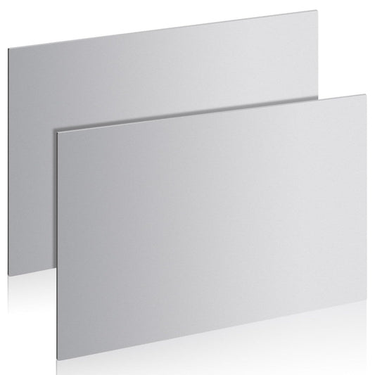 2 Pcs 18 Gauge Steel Sheets Metal Cold Rolled Steel Plate, 12" x 9" Weldable Metal Sheet for DIY Craft Projects, Industrial, Professional