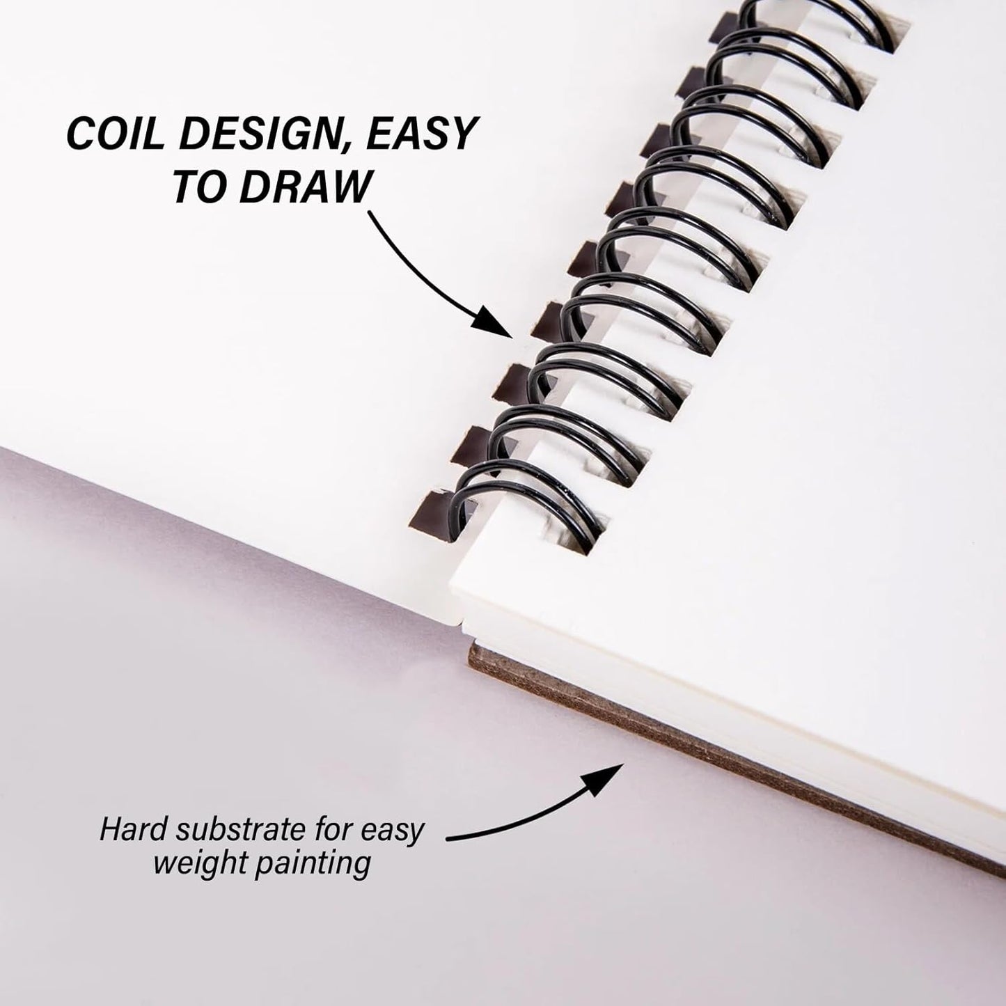 Cabreche Cute Sketchbook Top Spiral Bound Sketch Pad, 9 x 12 inch,100GSM Thick Paper,50 Sheets 100 Pages,Art Sketch Book Artistic Writing Drawing Paper for Girls Women Beginners-Pink Checkered