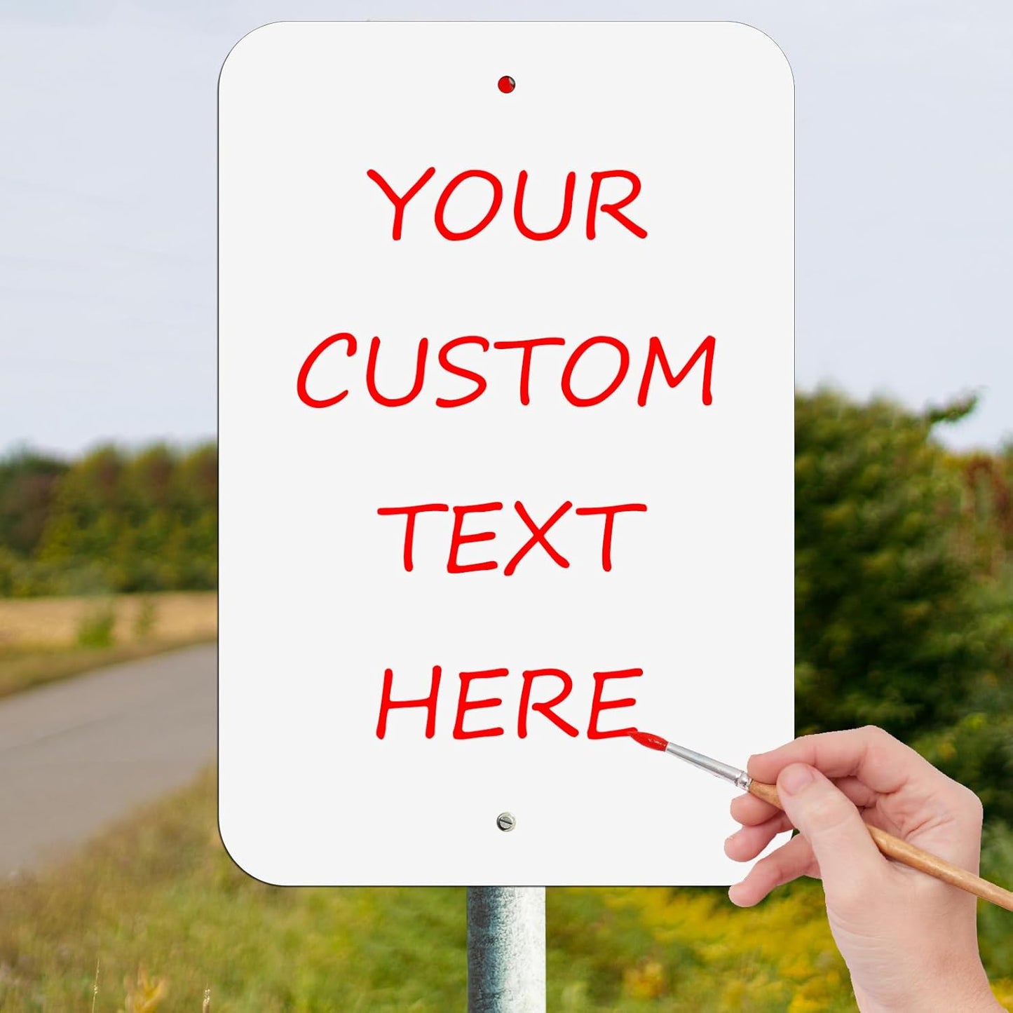 Blank Aluminum Signs 4-Pack, 18 x 12 Inches Sublimation Metal Sign Blank, Write-On Sign for Vinyl DTF Screenprint or Flatbed Printed Graphics, Rust Free Weather Resistant, Waterproof, Durable Ink, Easy to Mount Indoor or Outdoor Use