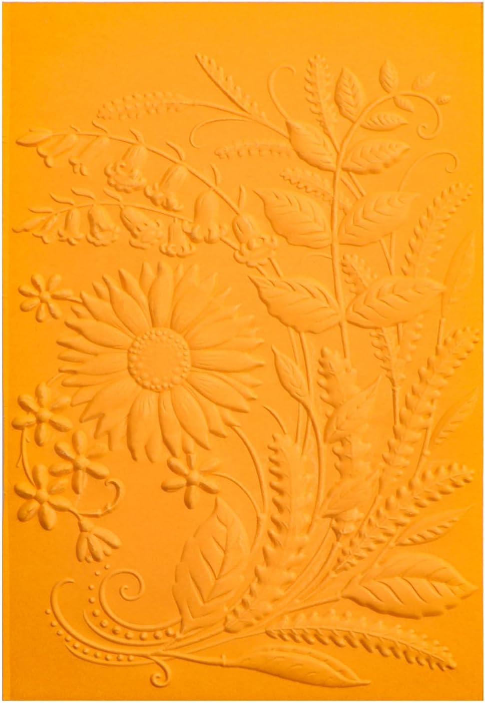 BAOFALI 3D Embossing Folders Sunflowers Leaves Textured for Card Making,Embossing Template Paper Card Embossing Stencil for DIY Scrapbooking Photo Album Card Paper Craft Decoration 6.3" L x 4.5" W