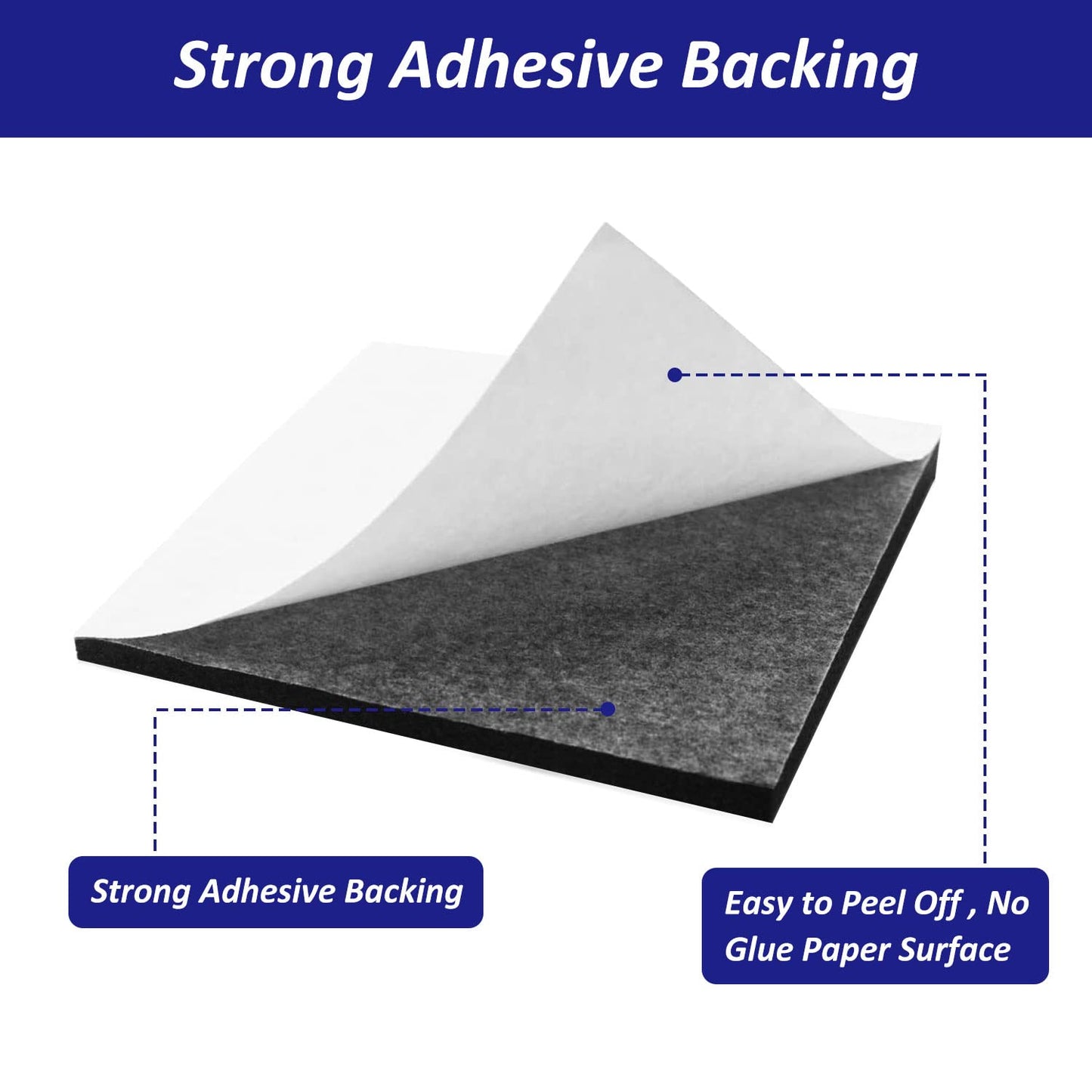 Foam Padding Sheets with Adhesive Backing - 1/4" Thick Self Stick Neoprene Insulation Foam,1/4 Inch Thick X 4 Inch Long X 4 Inch Wide (4, 1/4Inch x 4Inch x 4Inch)