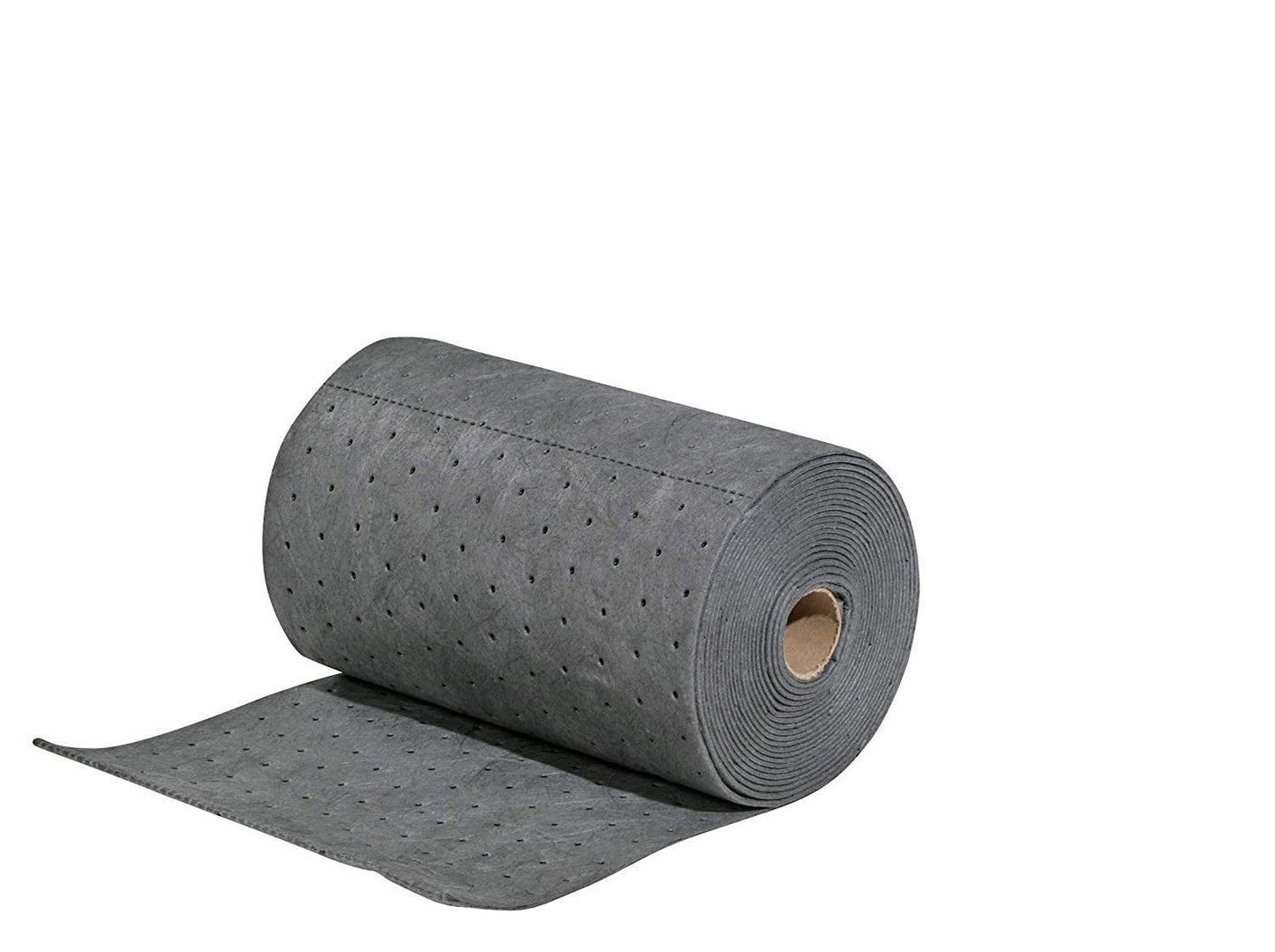 PIG Absorbent Mat Roll for Oil and Other Liquids - 1 Mediumweight Mat Roll - 10" x 25' - Absorbs up to 1.75 Gallons per Roll - PM50572