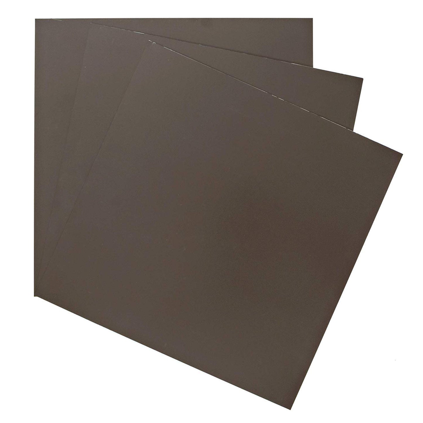 EAGLE 1: 12" x 12" 26 Gauge Sheet Metal Squares (3 Pack Per Order, Multiple Colors) Great for Arts, Crafts, DIY Home or Work Projects (18" X 18", Bronze)