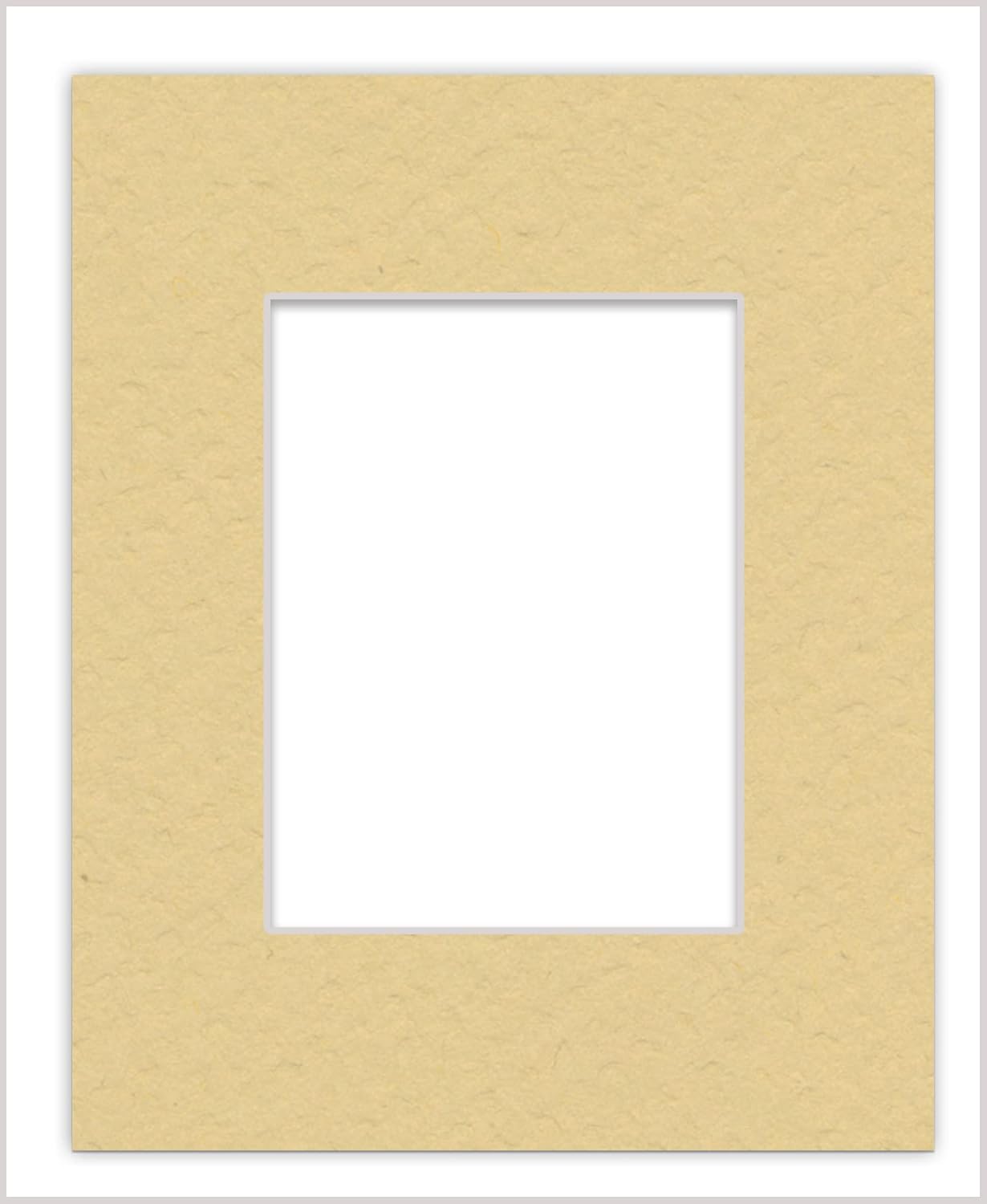5x7 Mat for 8.5x11 Frame - Precut Mat Board Acid-Free Show Kit with Backing Board, and Clear Bags Marzipan Beige 5x7 Photo Matte Made to Fit a 8.5x11 Picture Frame Matboard for Framing, Pack of 1 Mat
