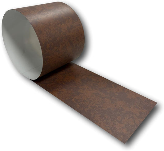 Eagle 1-24 Gauge KYNAR 500 Sheet Metal Flashing Rolls-10 FT Long-Heavy Duty-Commercial Grade-Roofing Flashing, Fascia Cover, Coping Cap-Multiple Sizes (36" x 10 FT, Western Rust)