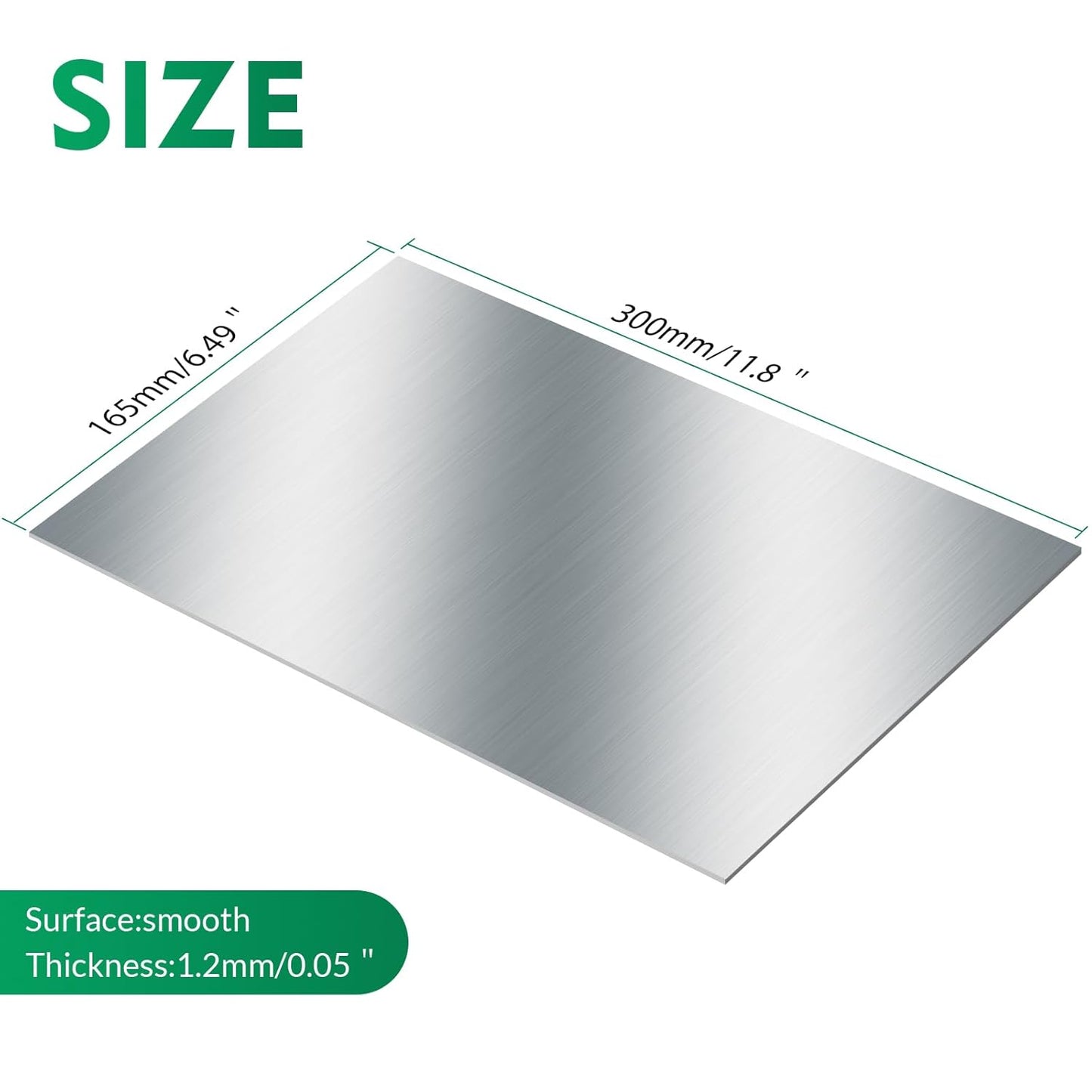 Engraving Blank ABS Double Color Plastic Sheet, 11.8x6.49x0.05 inch Materials Double Color Plastic Sheet for Interior Signs, Badges, DIY Carving Pack of 12 (Color 12)
