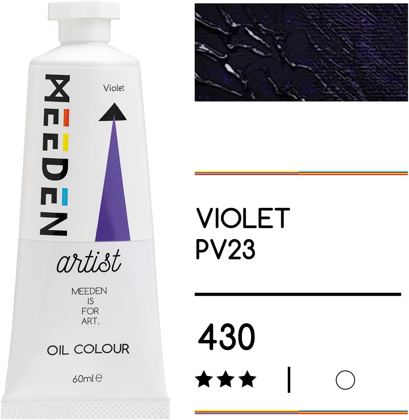 MEEDEN Artist Grade Oil Paint: Violet - 60ml/2oz Tube - Professional Art Paints for Canvas Painting