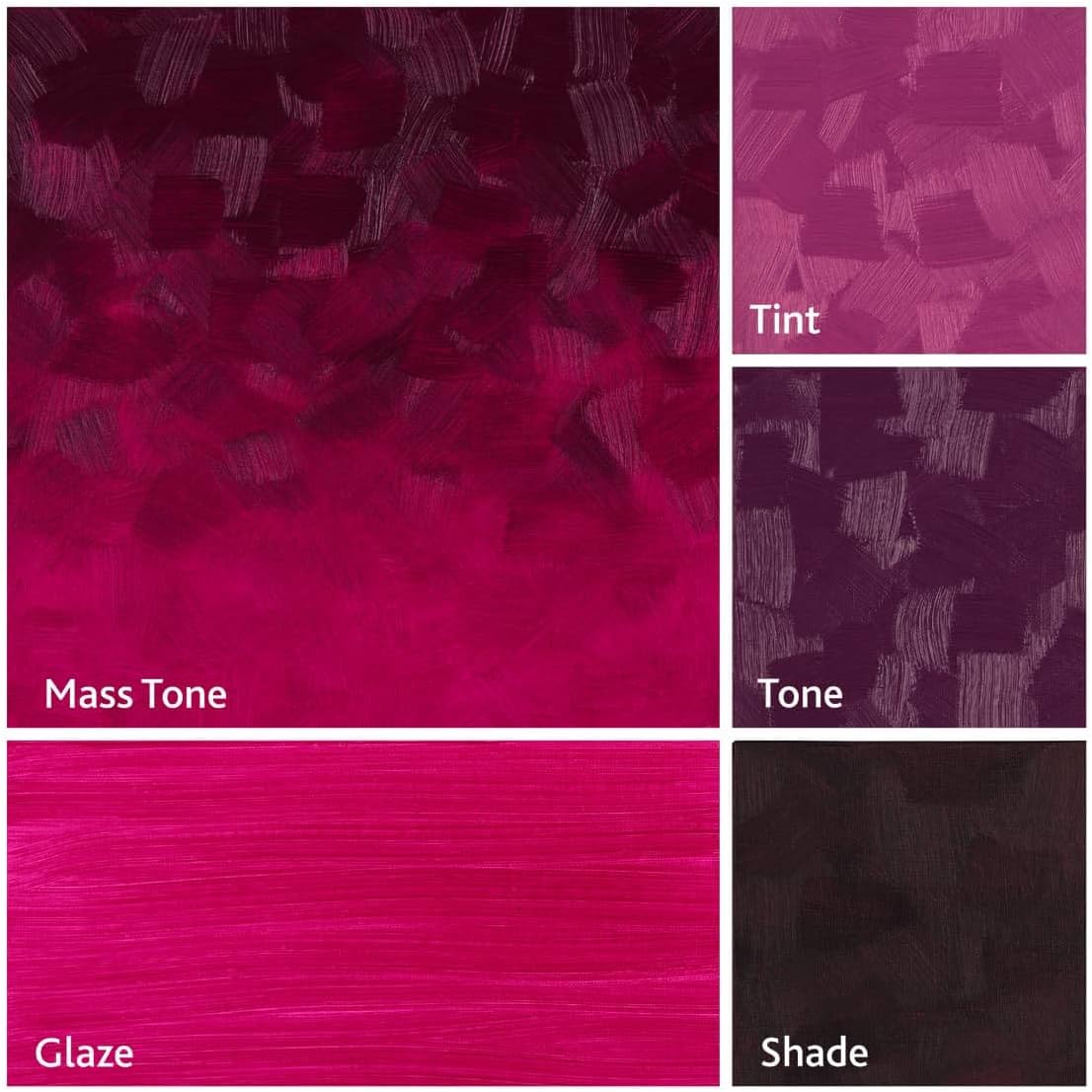 Tusc & Pine Artist Oil Paint - Magenta, 40 ml, Non-Yellowing, Rich & Creamy Consistency, Maximum Pigment Load, Small Batch Milled Oil Paints Made in the USA for Professional Artists