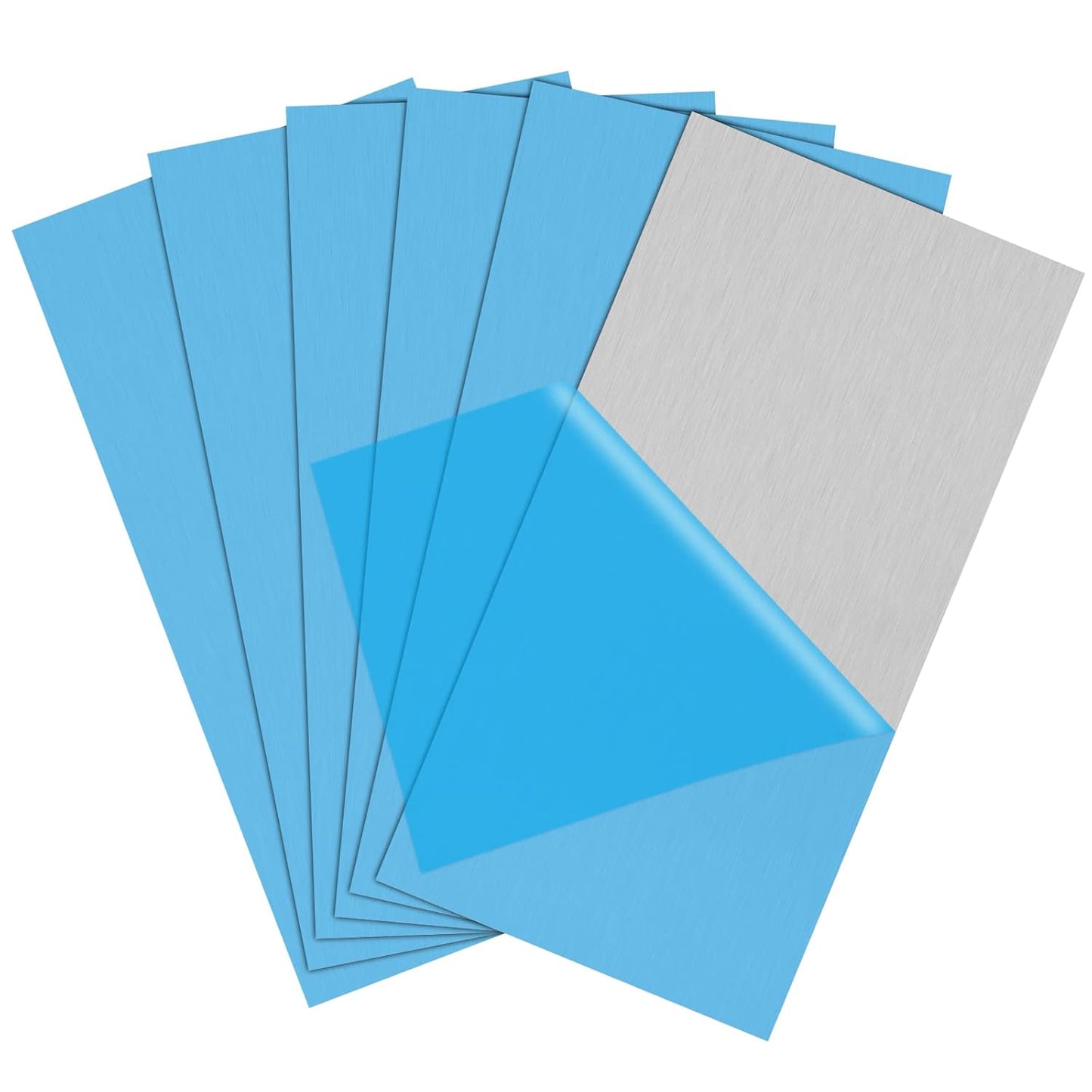 Welding Coupons- 6Pack 6061 T651 Aluminum Sheet Metal 2" X 4" X 0.125Inch Flat Plain Small Aluminum Plate Weld Practice kit for MIG, TIG, Stick, Arc, Gas, Brazing, Welding Practice kit for Beginners