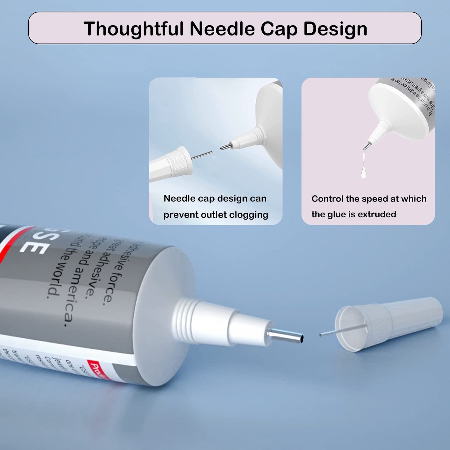 B7000 Jewelry Glue for Jewelry Making, FITTDYHE 3PCS 50ML/1.69 fl oz Clear B-7000 Glue Rhinestone, Multipurpose Super Adhesive for Phone Repair Nail Art Wood Glass Charms