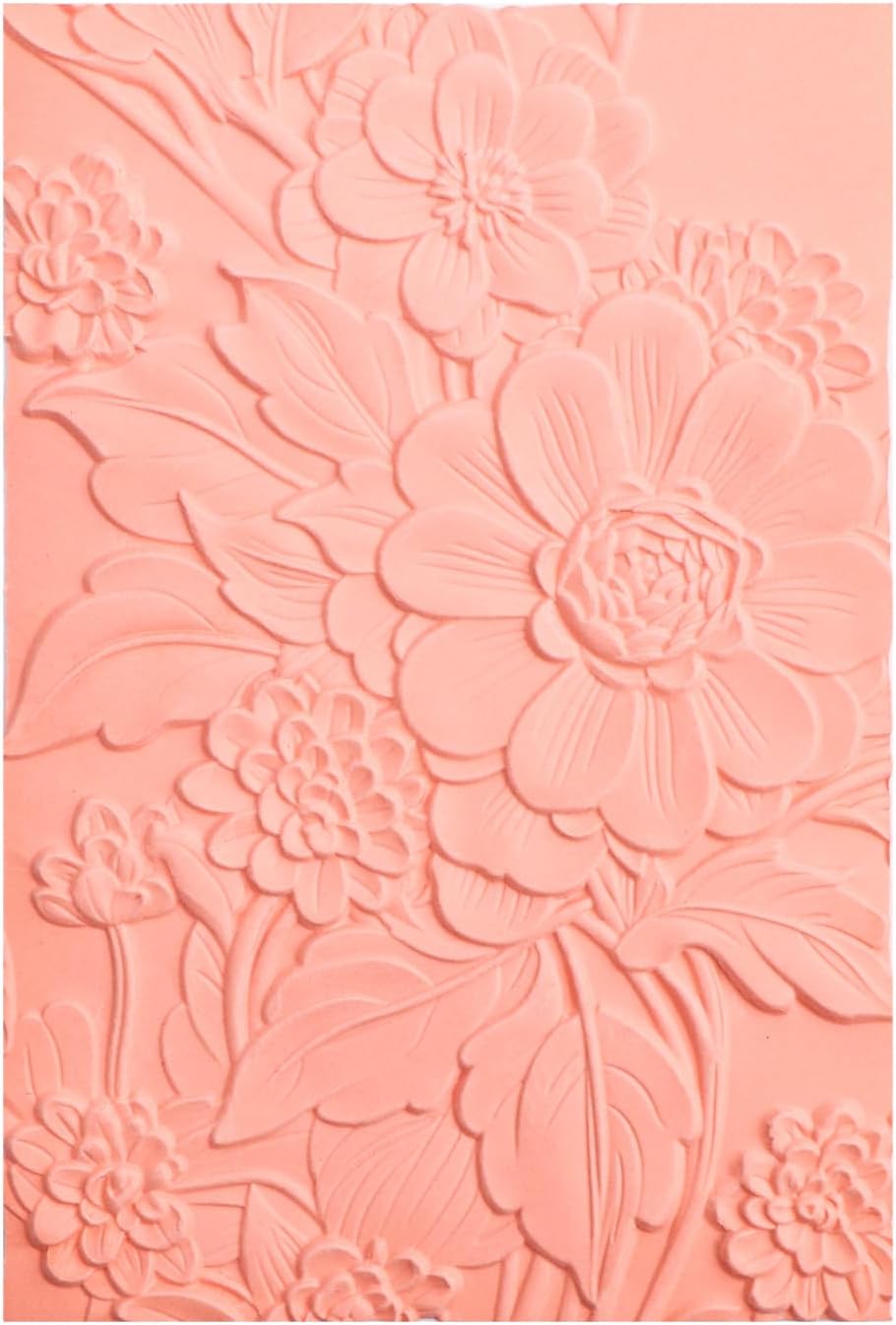 BAOFALI 3D Embossing Folder for Card Making Texture Fades Blossom Bloom Floral Plastic Embossing Folder Template for DIY Scrapbooking Paper Card Making Paper Card Embossing Stencil