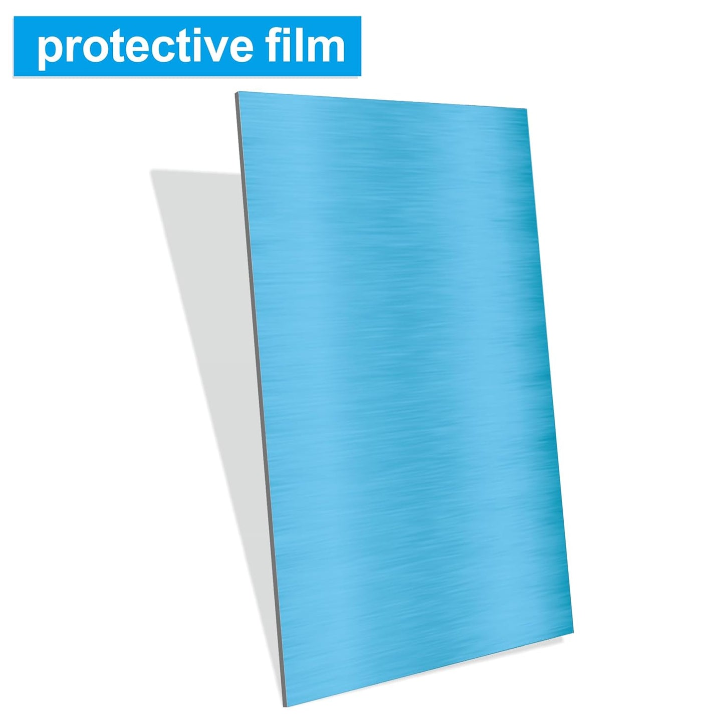 4PCS 6"x12"x1/32 Stainless Steel Metal Plates for Magnetic Mount Board Wall,Tickness 0.8mm 430 Stainless Steel Shim Stock Plates for Crafting, Kitchen, Office