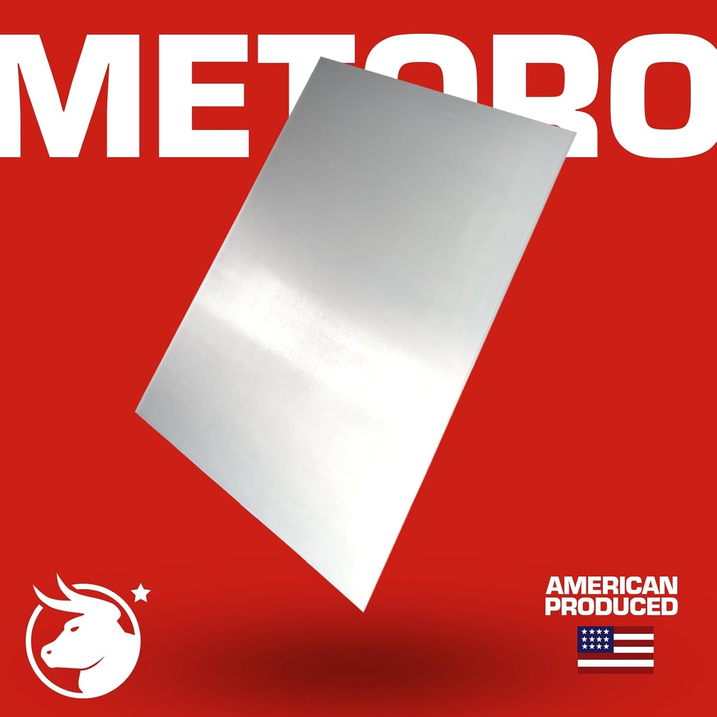 Metoro .250 x 36 x 24 Aluminum Sheet Plate - Grade 5052 | Durable & Versatile Metal for DIY, Industrial Use, Signage, Prototyping | Corrosion-Resistant, Weldable, and Strong (1, 1/4" x 36" x 24")