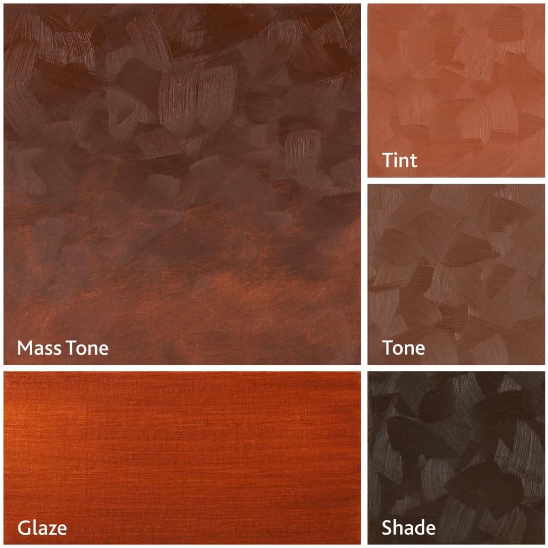Tusc & Pine Artist Oil Paint - Burnt Sienna, 40 ml, Non-Yellowing, Rich & Creamy Consistency, Maximum Pigment Load, Small Batch Milled Oil Paints Made in the USA for Professional Artists