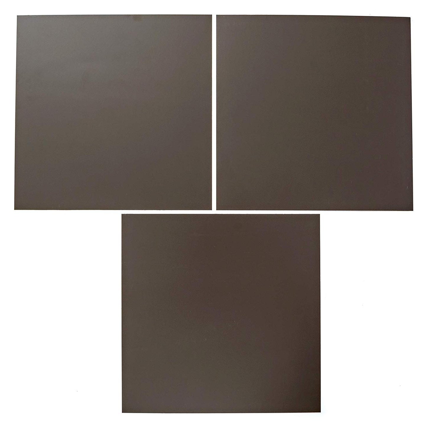 EAGLE 1: 12" x 12" 26 Gauge Sheet Metal Squares (3 Pack Per Order, Multiple Colors) Great for Arts, Crafts, DIY Home or Work Projects (18" X 18", Bronze)
