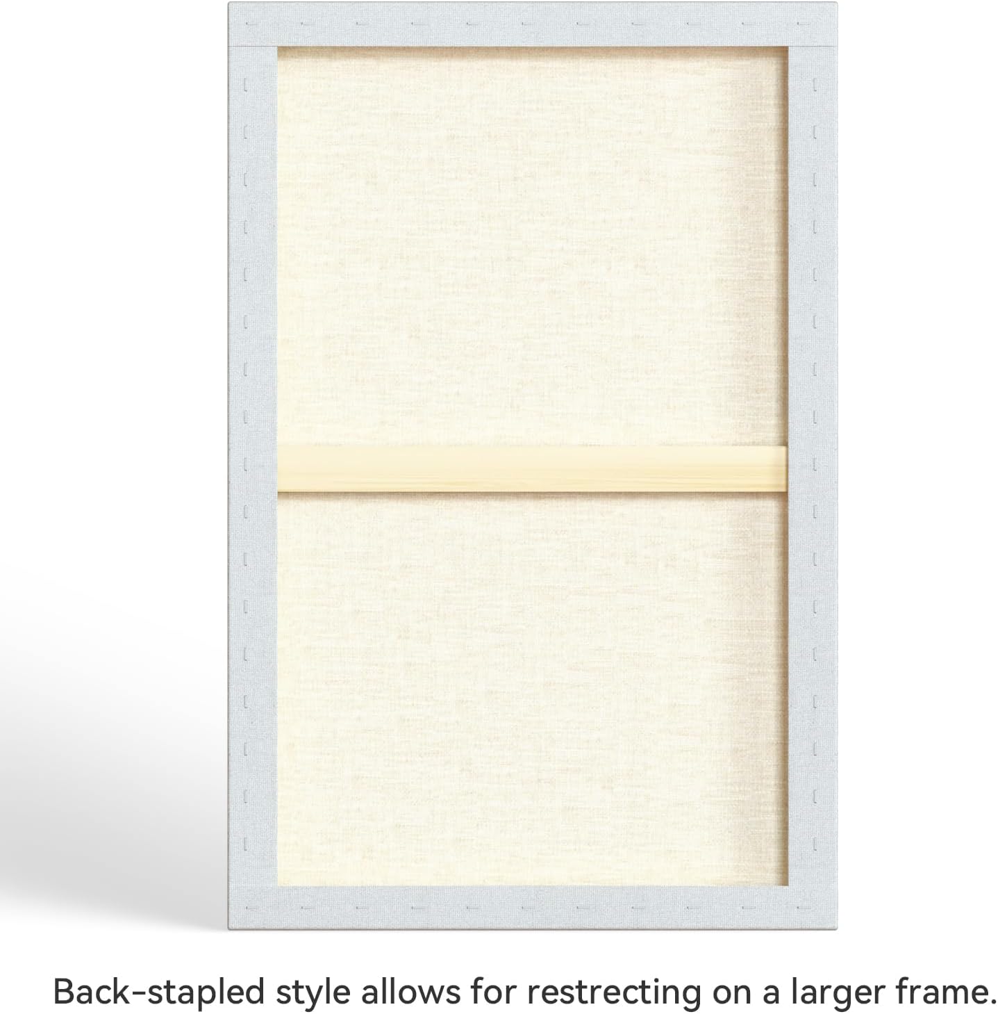 PHOENIX 24x36 Inch 2 Pack Gallery Canvas - 1.5 in Thick Extra Large Canvases for Painting - Deep Edge 100% Cotton 11 Oz. Gesso Primed White Blank Professional Canvas Oil & Acrylic Paints