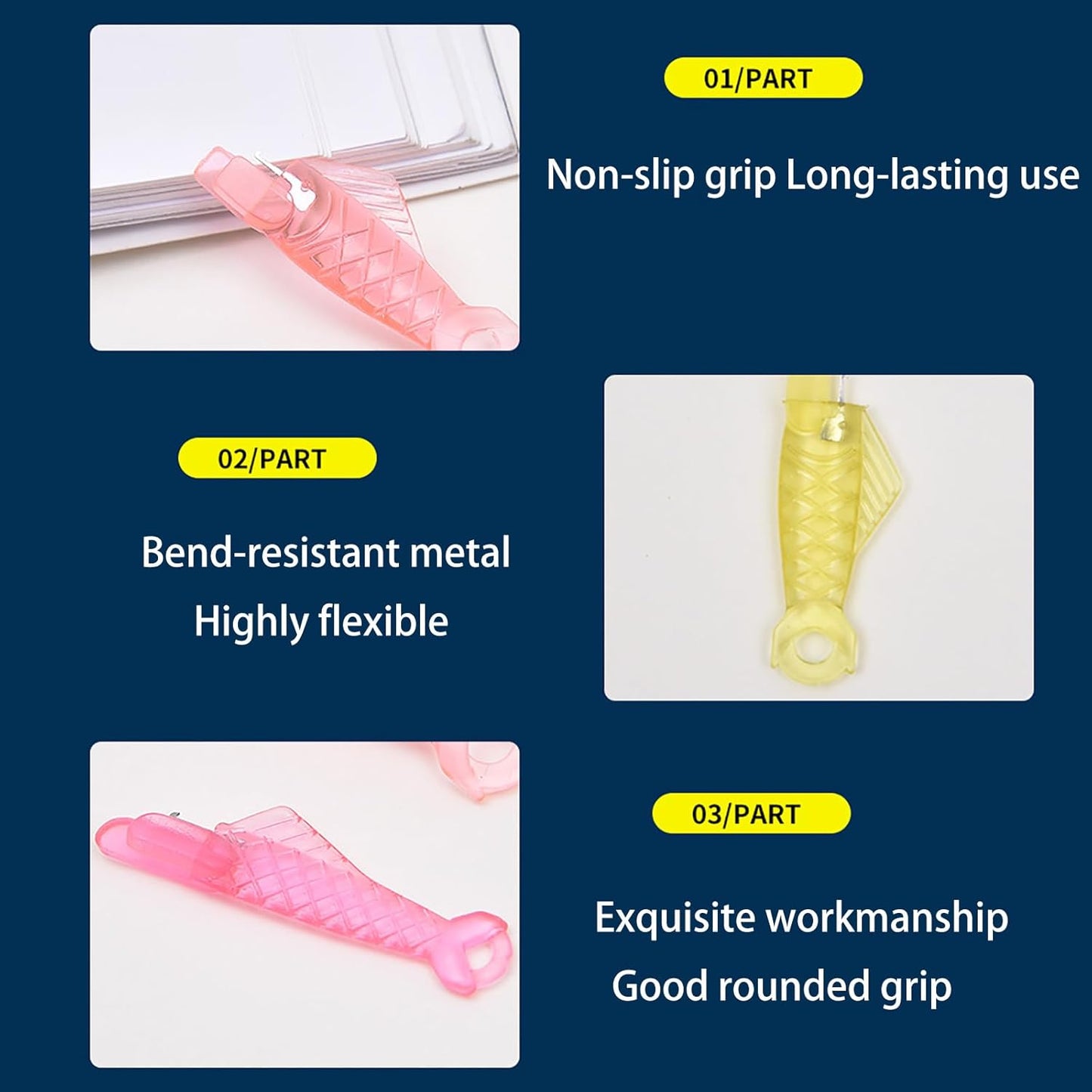 Fish Mouth Sewing Machine Needle Threader - 2025 New Automatic Tool, Quick & Easy Loop Threader for Enhanced Sewing Efficiency & Precision (20)