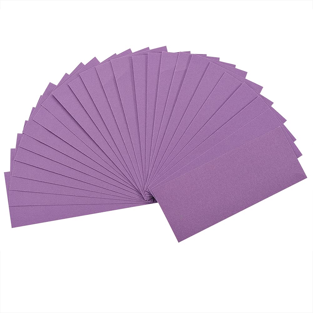 Sandpaper 120 Grit,Wet Dry Sanding Sheets,High Performance Ceramic Abrasive Sand Paper for Wood Furniture Finishing,Metal Grinding,Automotive Polishing,9 x 3.6 Inch,25-Pack