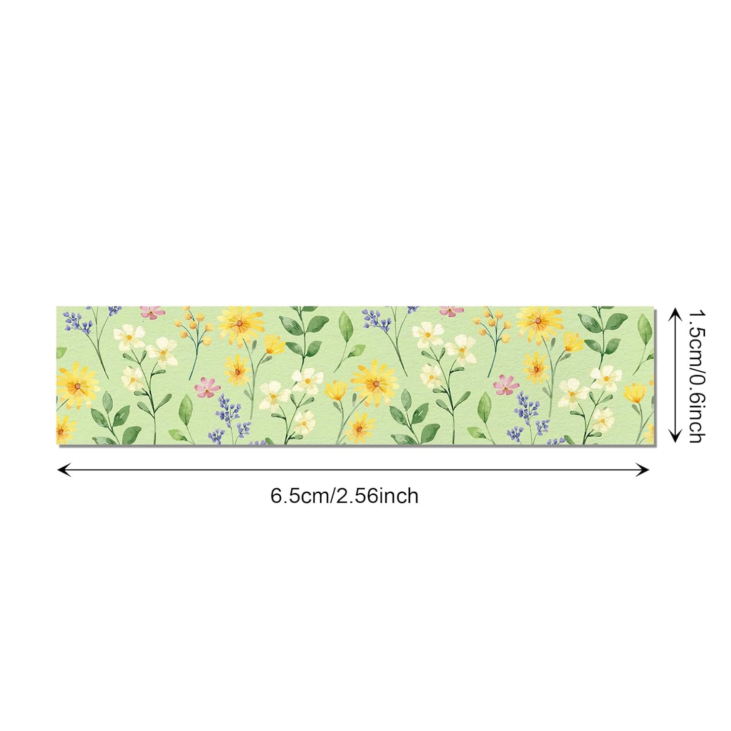 Adirasenotek Floral Washi Tape Set 12 Rolls,Flower Butterfly Washi Tape Decorative Paper Stickers Decorative Tape,DIY Art Crafts Wrapping Decor for Gifts Wrapping