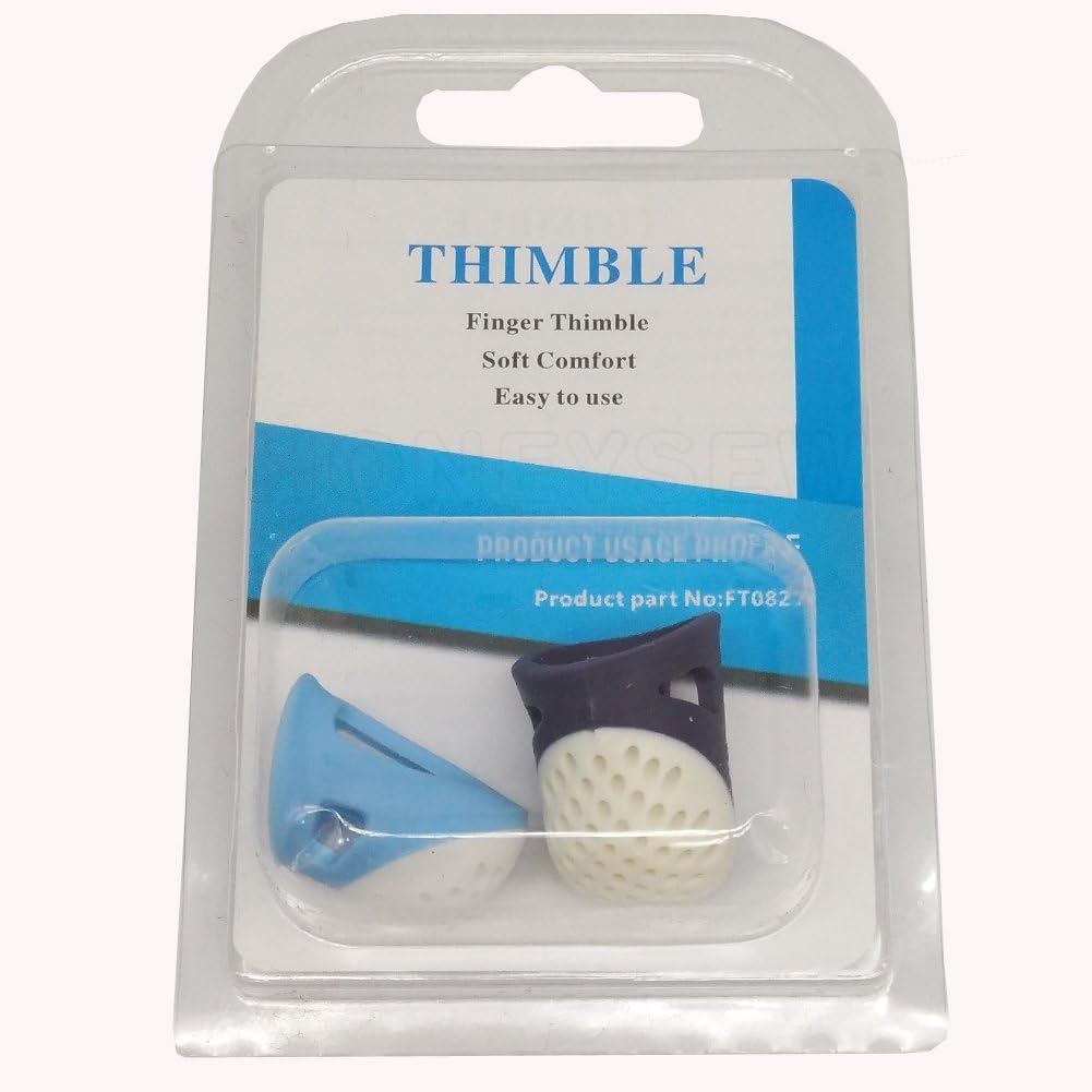 HONEYSEW Soft Comfort Thimble Two Size for Choose (Two Size/Set)