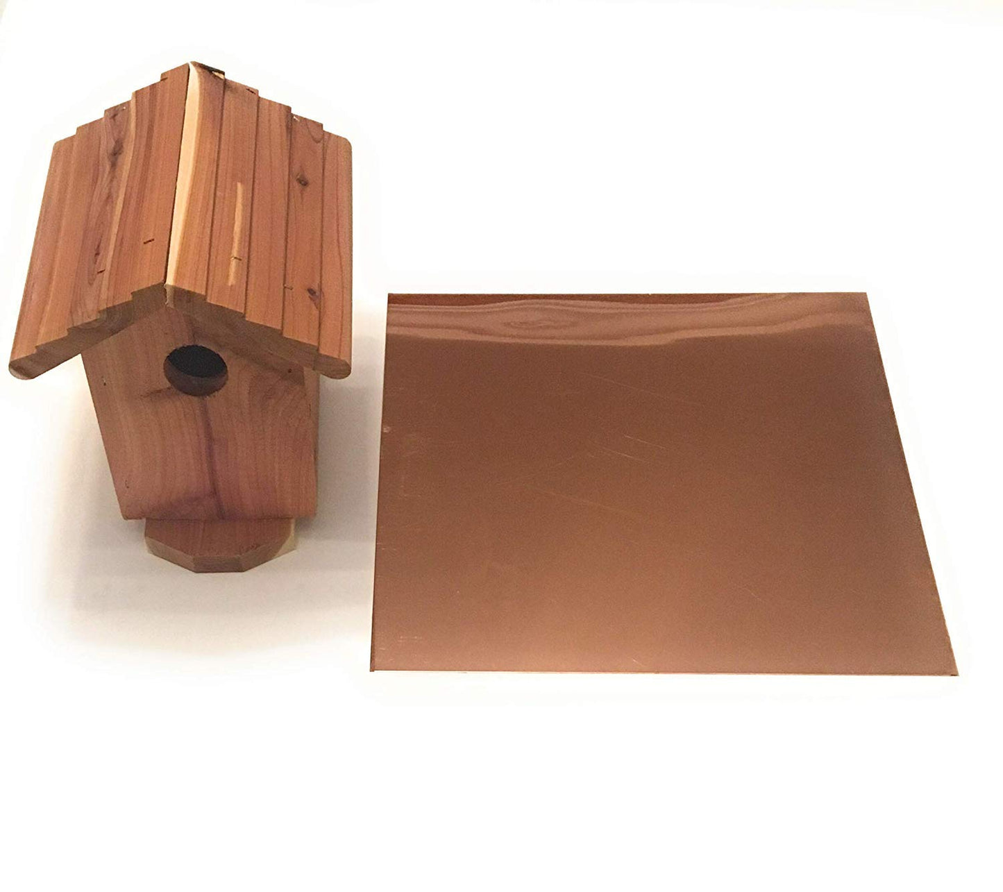 EAGLE 1: 12" x 12" 26 Gauge Sheet Metal Squares (3 Pack Per Order, Multiple Colors) Great for Arts, Crafts, DIY Home or Work Projects (6" X 6", Sahara Tan)