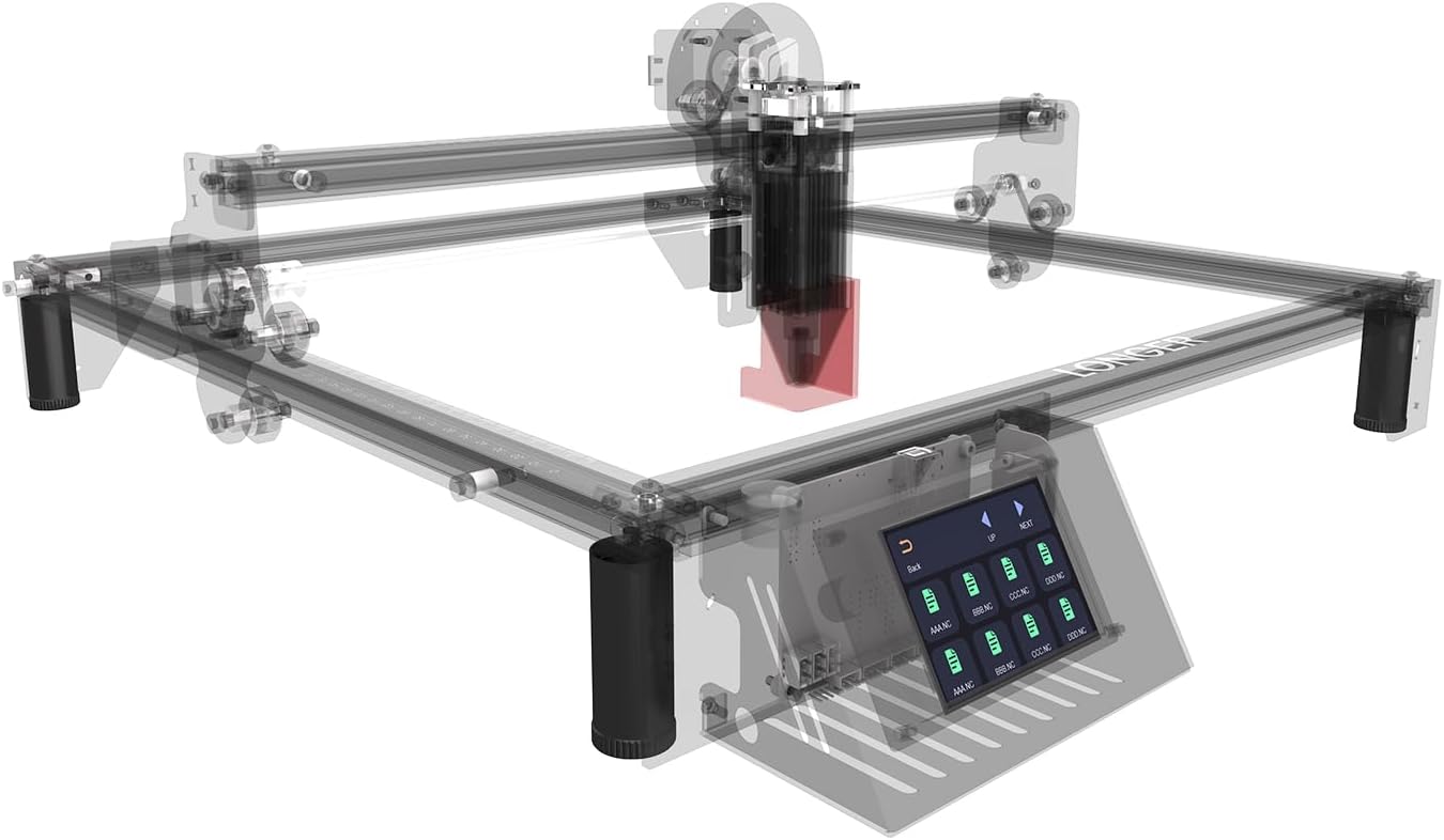 Longer 8Pcs Laser Engraver Raiser Laser RAY5 Engraver and Cutter Machine, Laser Engraving Machine Riser