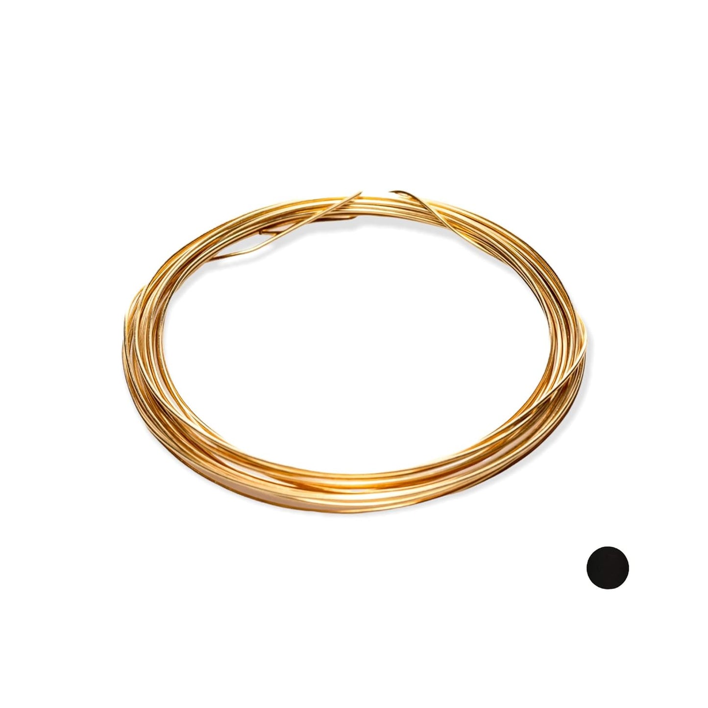 20 Gauge, Jeweler's Brass Wire, Red Brass, Round Dead Soft CDA #230 Alloy Jewelry Grade - 25FT by Filofly
