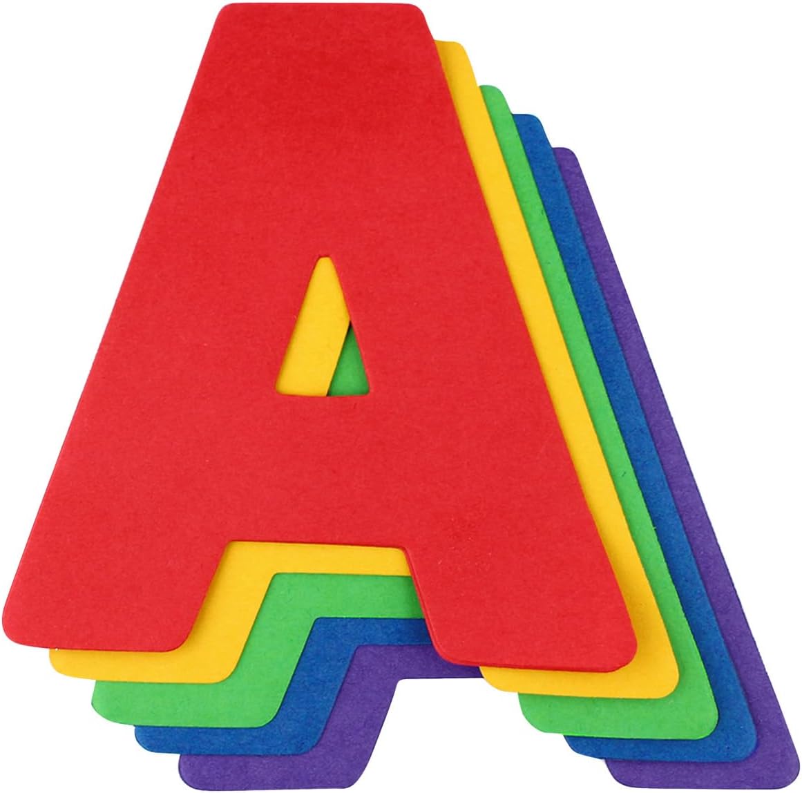 ArtSkills Poster Letters 4” Paper Letters for Poster Board Projects, Classroom Bulletin Boards, Sign Making Supplies,Classic Primary, 190 Pieces