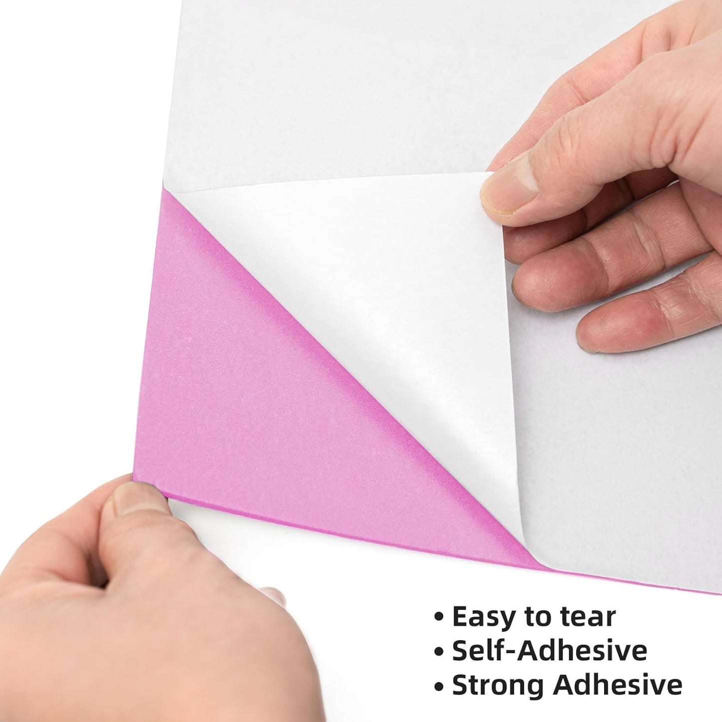 MEARCOOH Self Adhesive Foam Sheets, Pink 9x12 Inch 2mm Sticky Eva Foam Paper for Crafts Cardmaking Photo Frames Classroom Scrapbooking Christmas Crafts (Pink 10 Sheets)