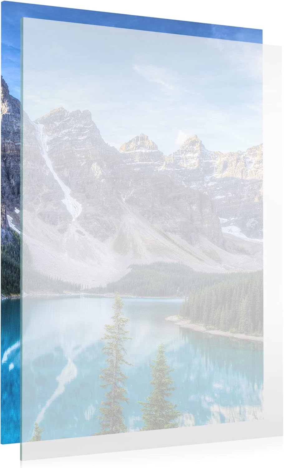 Non-Glare Acrylic Replacement for 7x7 Picture Frame, Replacement Plexiglass for 7x7 Photo Frame, UV-Resistant Non-Glare Acrylic Cover Sheet