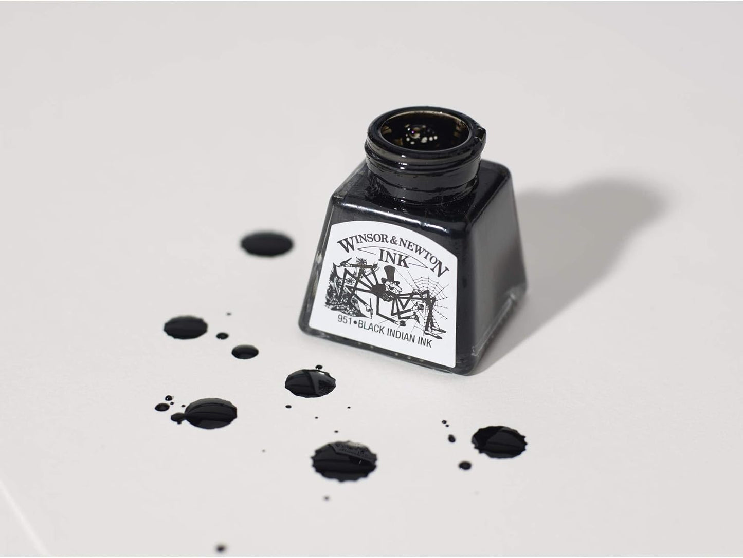 Winsor & Newton Drawing Ink, 14ml Bottle, Scarlet