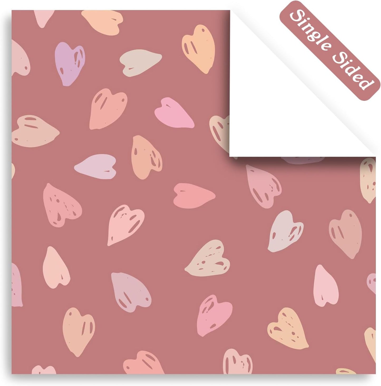 24 Sheets 12 Designs Scrapbook Paper Pad,6"×6” Single-Sided Decopodge Craft Cardstock Paper,Scrapbooking DIY Decorative Background Cardmaking Supplies.Sweet Love