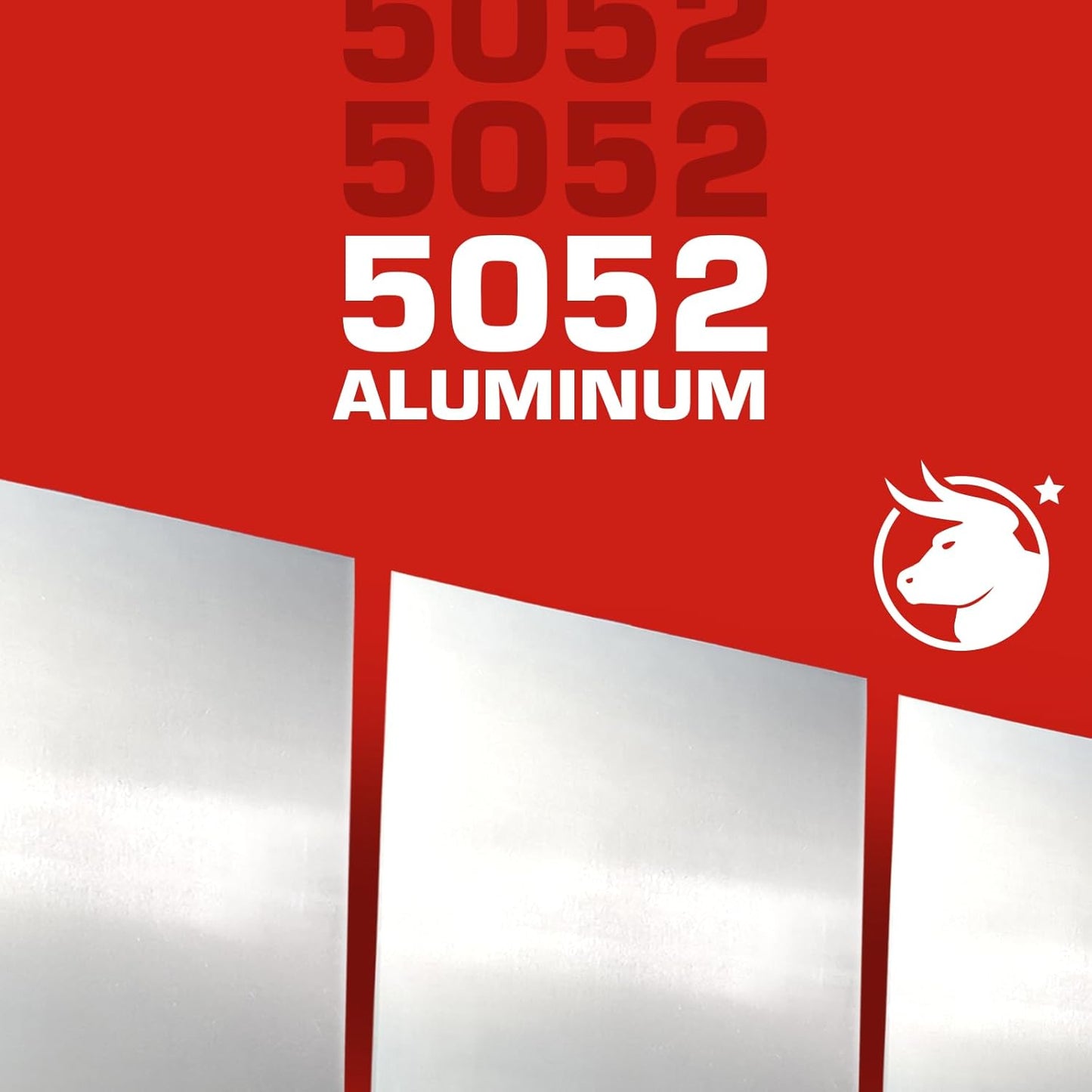 Metoro .250 x 18 x 12 Aluminum Sheet Plate - Grade 5052 | Durable & Versatile Metal for DIY, Industrial Use, Signage, Prototyping | Corrosion-Resistant, Weldable, and Strong (1, 1/4" x18" x 12")