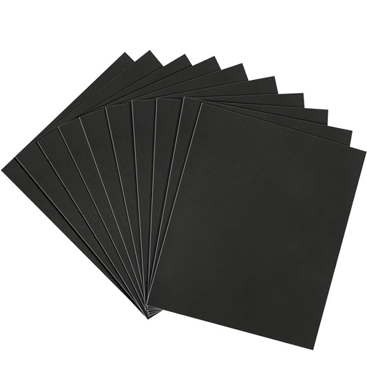1500 Grit Sandpaper, 9 x 11 Inch Wet Dry Sand Paper Hand Abrasive Sanding Sheets for Wood Metal Automotive Sanding and Polishing, Fine - 10 Sheets