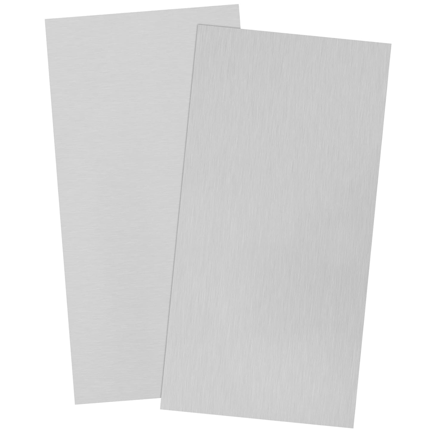 2Pack 6061 T651 Aluminum Sheet Metal 4 x 8 x 1/4 Inch Plain Thin Aluminum Plate Welding Practice kit for Beginners, Heat Treatable Rectangle 6MM Aluminum Metal Plate for Welding, Industrial
