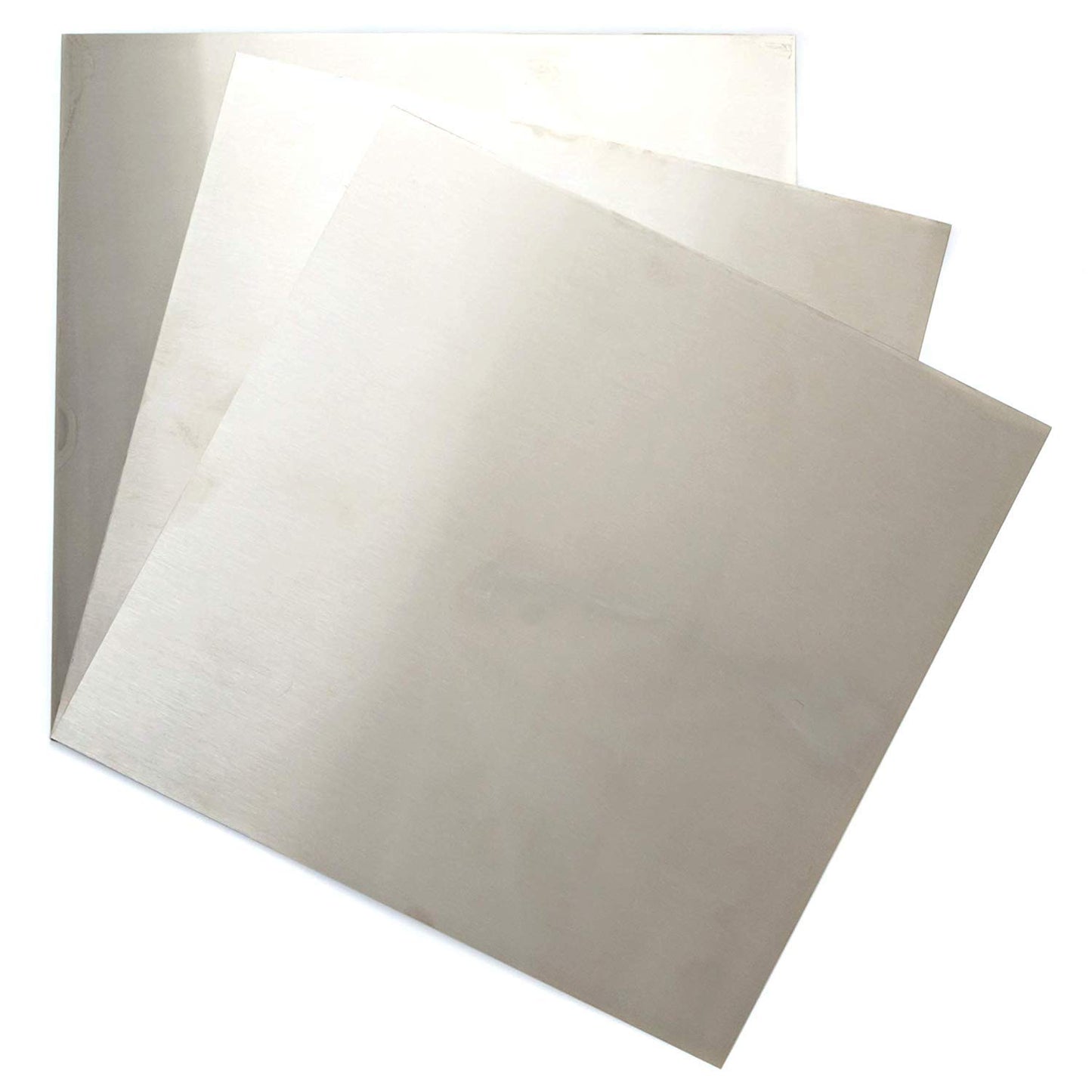 EAGLE 1: 12" x 12" 26 Gauge Sheet Metal Squares (3 Pack Per Order, Multiple Colors) Great for Arts, Crafts, DIY Home or Work Projects (18" X 18", Stainless Steel)