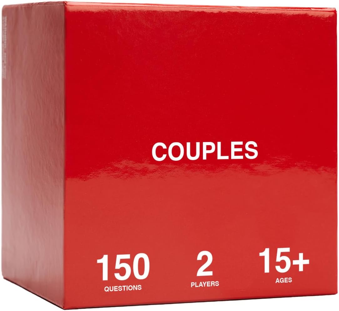 WE'RE NOT REALLY STRANGERS Couples Edition Card Game - 150 Conversation Cards for Couples - 2 Player Game for Memorable Date and Game Nights, Meaningful Games for Adults and Teens, Ages 15+, 2 Players
