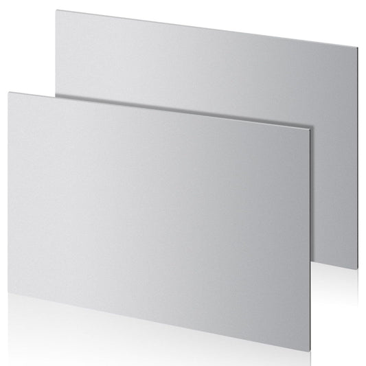2 Pcs 16 Gauge Sheet Metal, 12" x 8" Cold Rolled Steel Plate Weldable Steel Sheet for Professional, Industrial, DIY Use