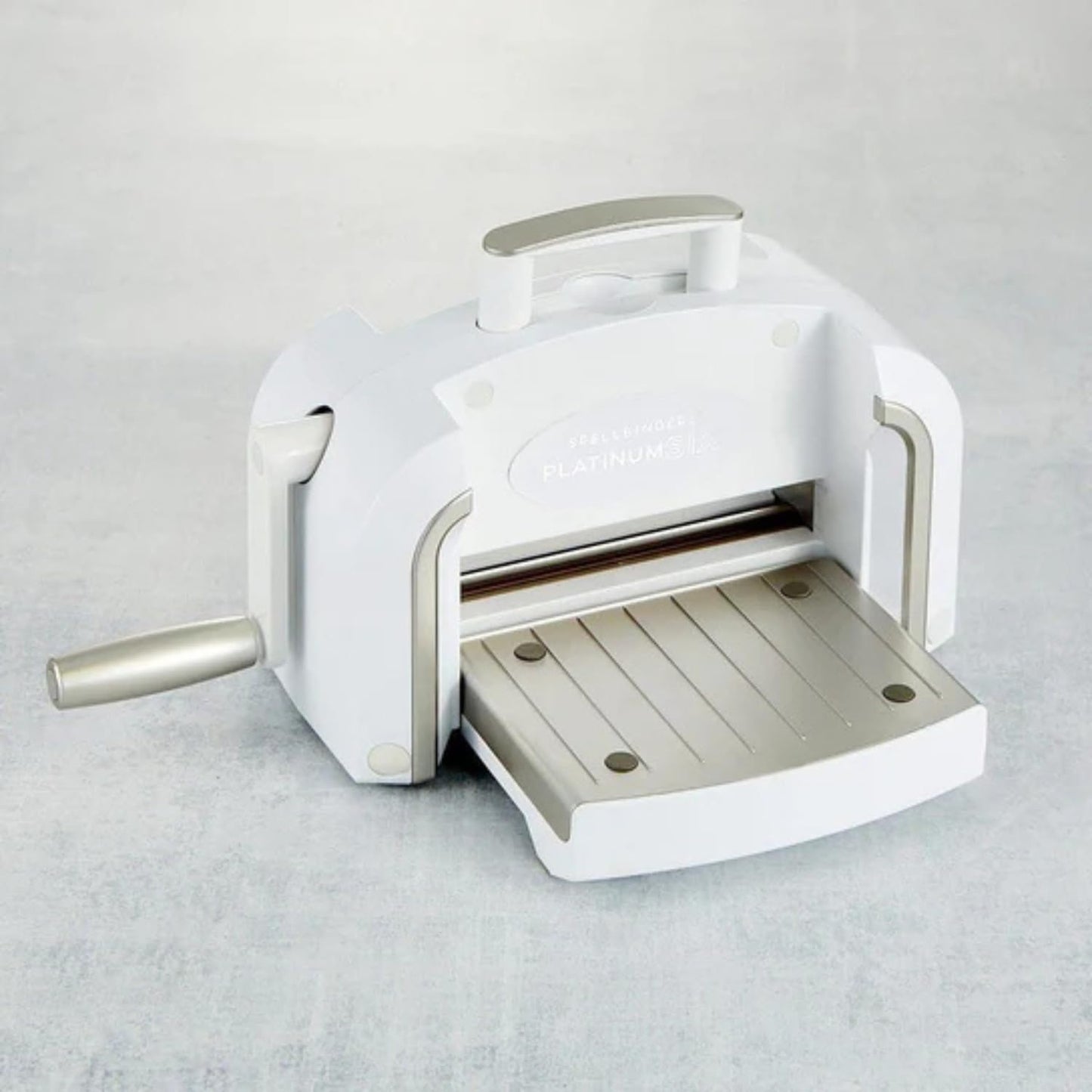 Spellbinders Platinum Die Cutting and Embossing Machine (6 Inch Platform (Machine, Die and Cardstock))